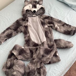 Wolf size 4-5T Halloween Costume